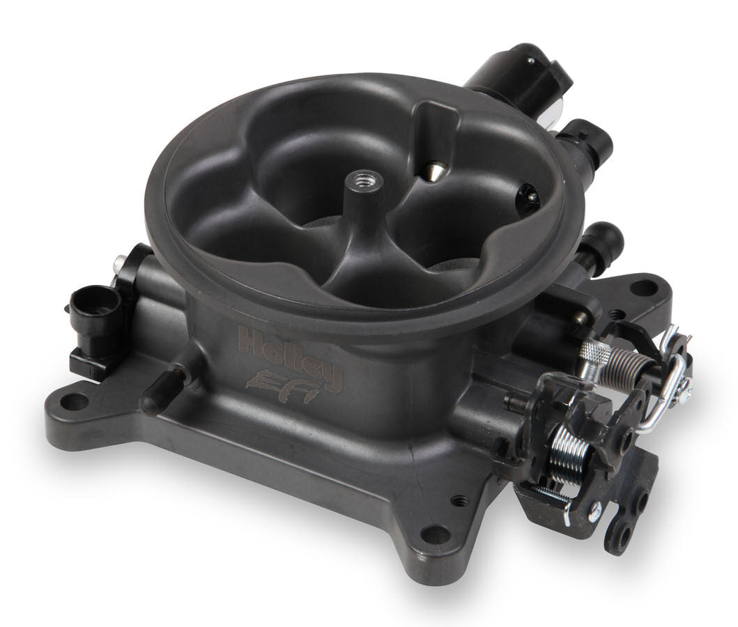Holley MPFI Throttle Body 1000 CFM Hard Core Gray 112-587