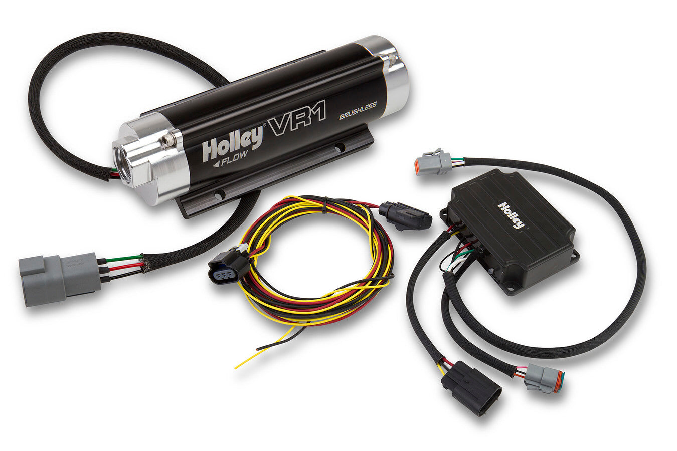 Holley VR1 Electric Fuel Pump w/Controller 130PSI MPN HLY12-1500