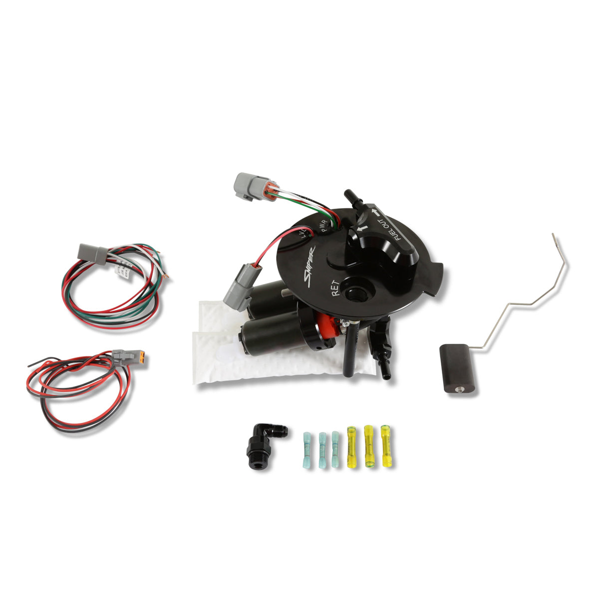 Holley Dual 340LPH Fuel Pump Module 10-15 Camaro 12-350
