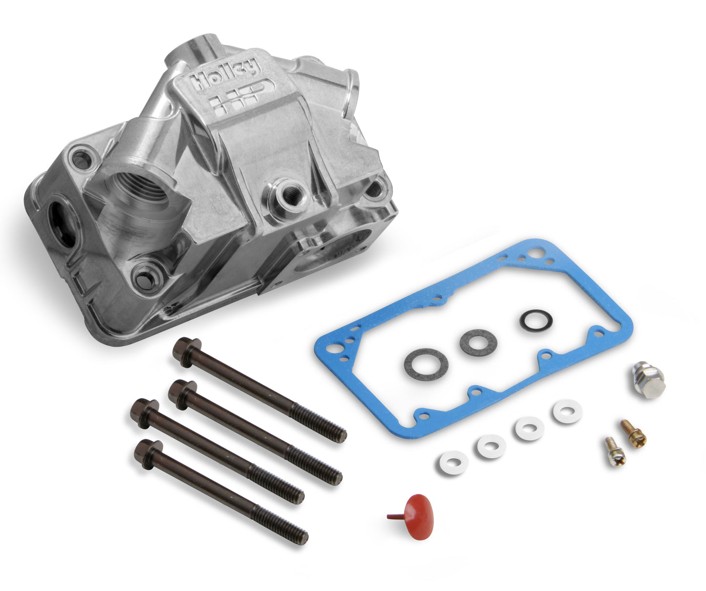 Holley Ultra HP Fuel Bowl Kit Polished MPN HLY134-78S