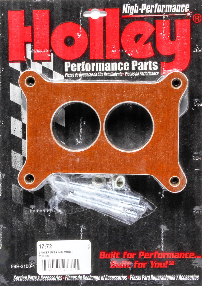 Holley 1in Carburetor Spacer 2300 Flange MPN HLY17-72