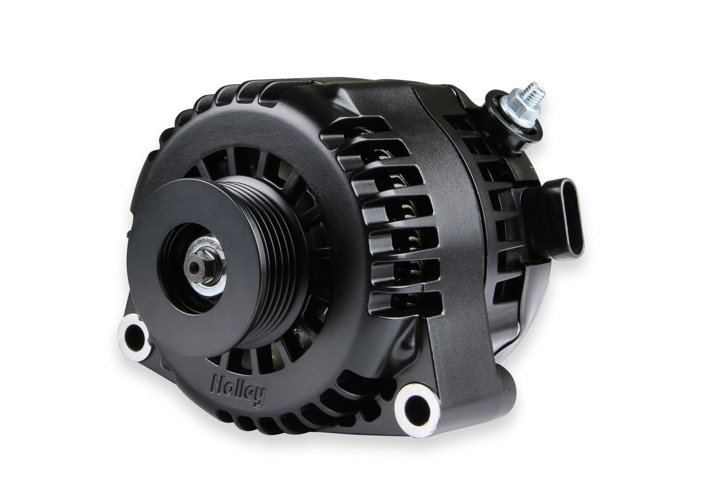 Holley Alternator Serpentine GM 150amp 1-Wire Black MPN HLY197-303 For GM LS-Series