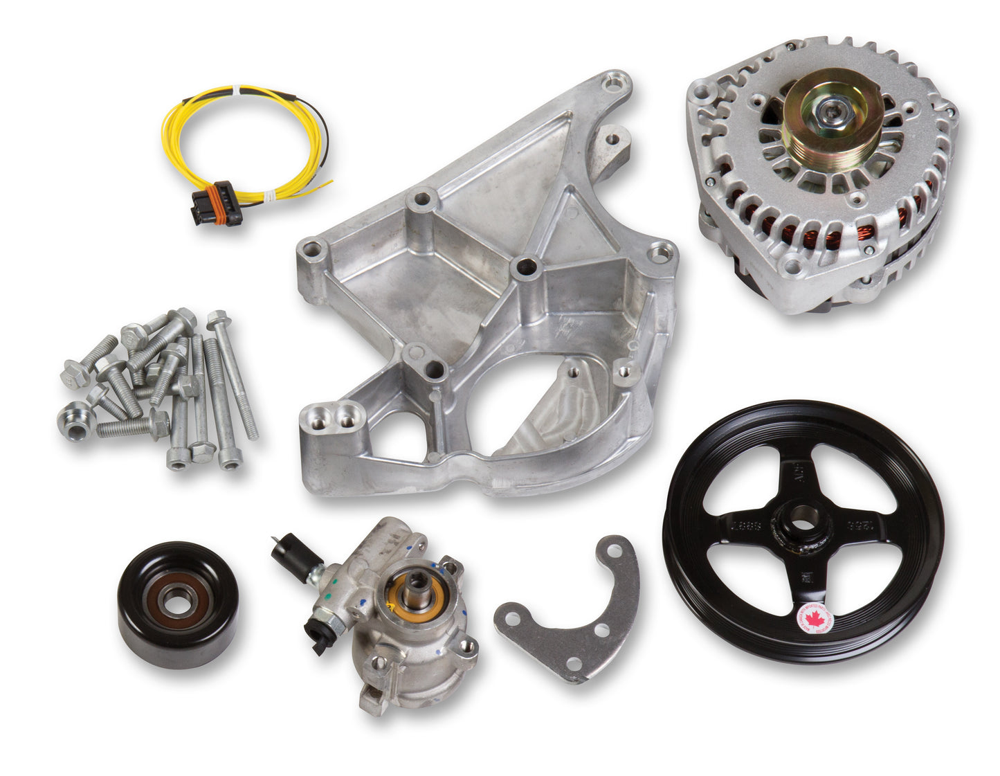Holley Alt & P/S Pump Sys. Kit GM LS Engines MPN HLY20-143 For GM LS-Series