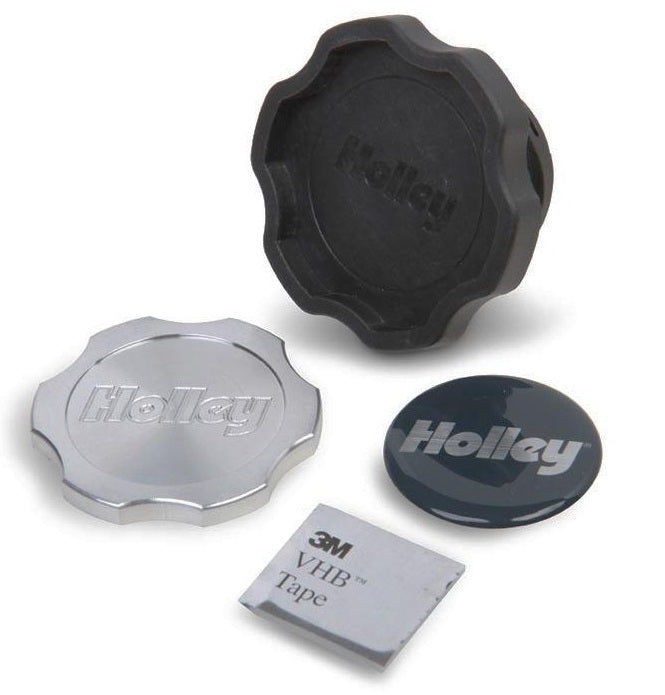 Holley Oil Fill Cap GM LS w/Billet Insert MPN HLY241-224 For GM LS-Series
