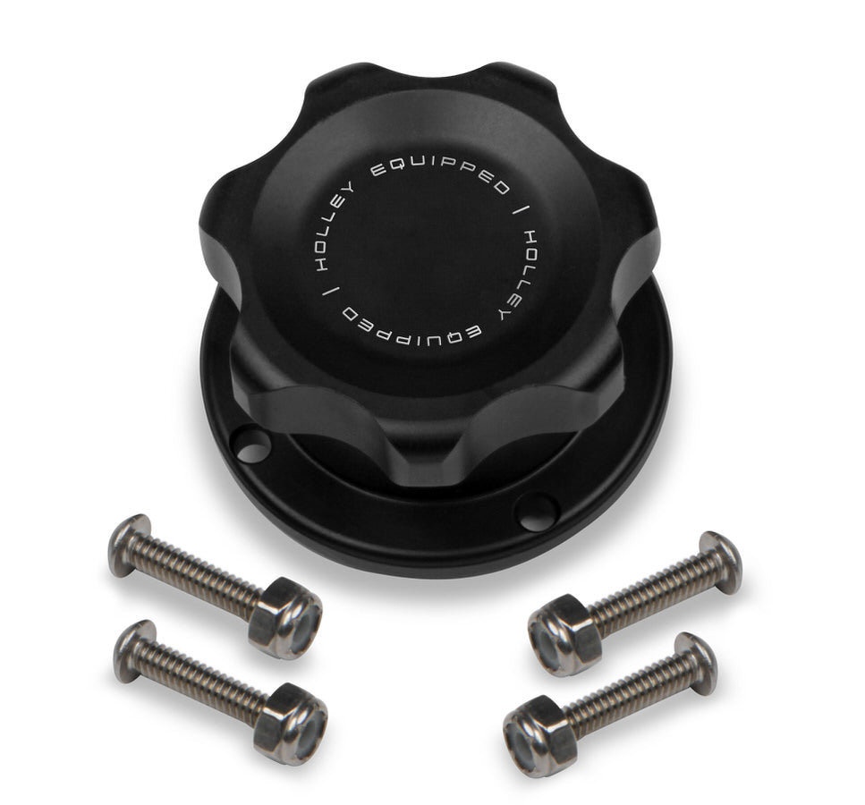 Holley Alm Fill Cap Kit w/Alm 4-Bolt Bung MPN HLY241-230