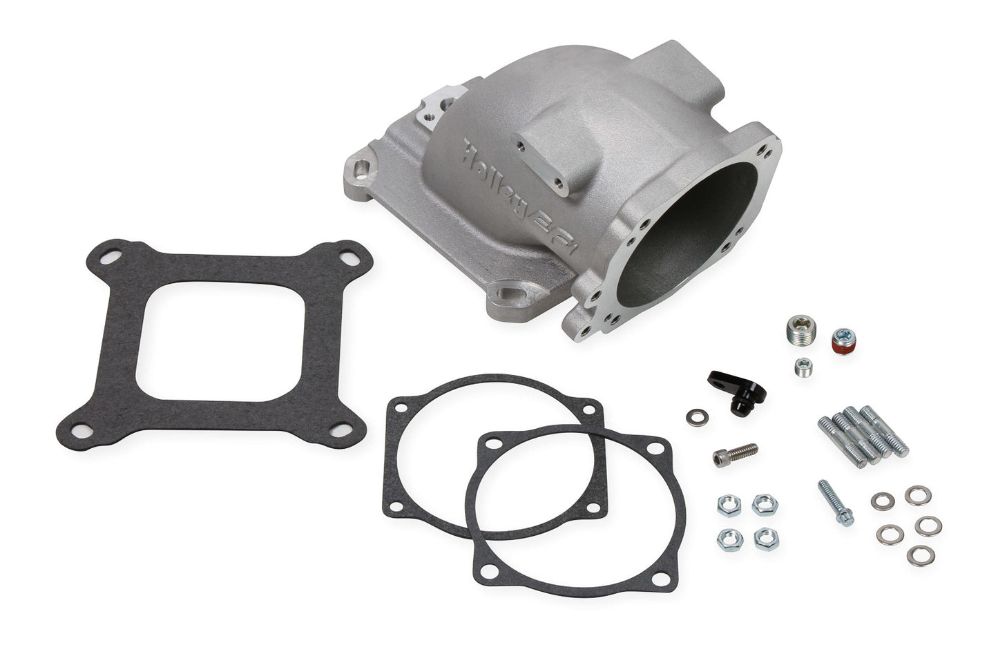 Holley EFI Throttle Body Intake Elbow w/4150 Flange MPN HLY300-240 For GM, Universal LS-Series
