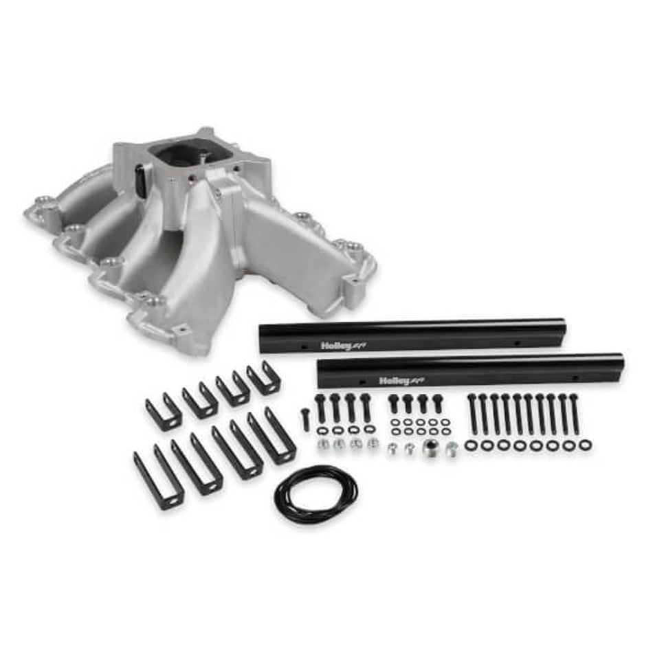 Holley GM LS Intake Manifold Split Single Plane 4150 MPN HLY300-255 For GM LS-Series
