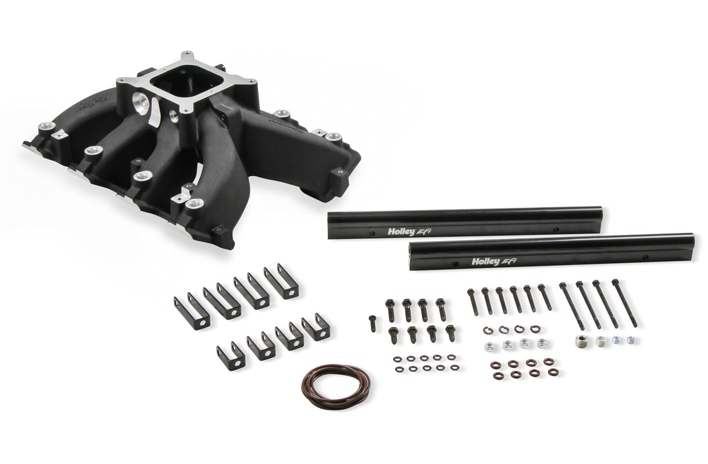 Holley EFI Intake Manifold GM LS3 Single Plane Black MPN HLY300-290BK For GM LS-Series, Ram