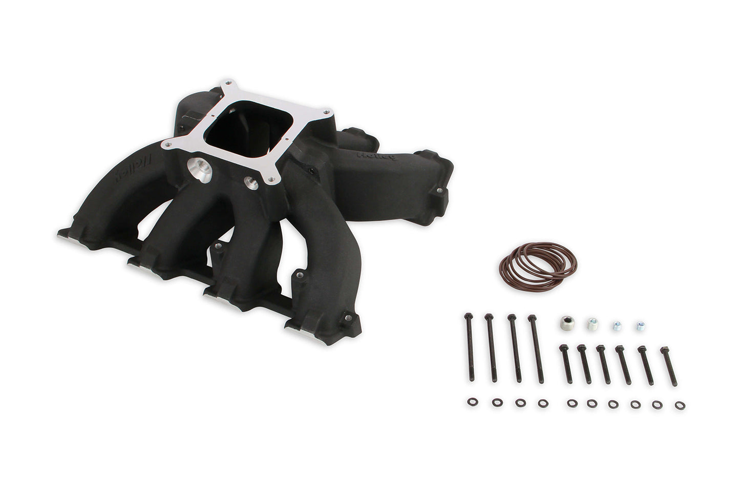 Holley Intake Manifold - Single Plane GM LS3/L92 Heads MPN HLY300-291BK For GM LS-Series, Ram