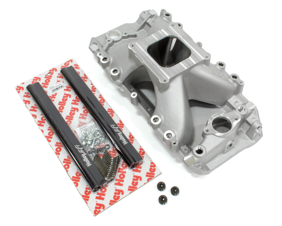 Holley BBC EFI R/P Intake Manifold w/4150 Flange MPN HLY300-563 For Chevy