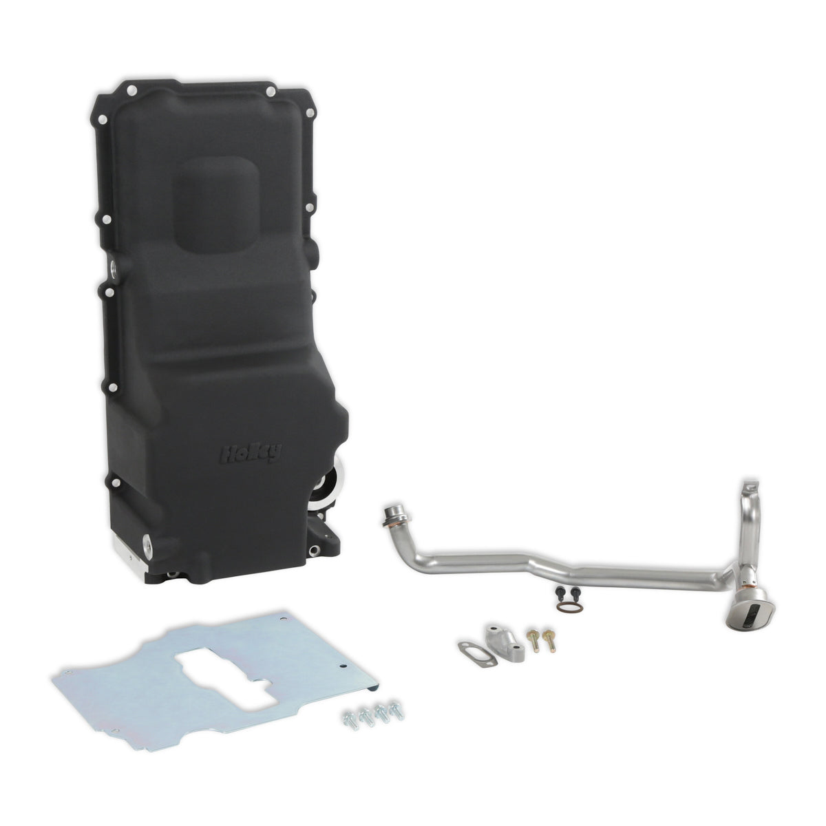 Holley Retro Fit Oil Pan GM LS Engine Swap - Black MPN HLY302-3BK For GM LS-Series, Pickup