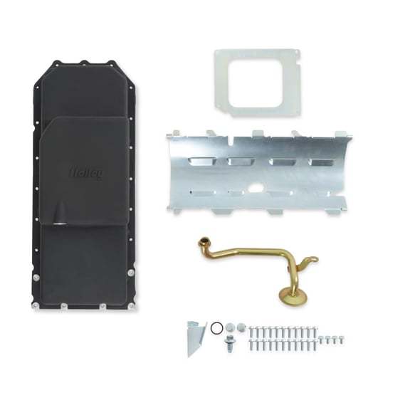Holley Gen III Hemi Oil Pan Swap Kit - Mid Sump VVT MPN HLY302-61BK For Mopar Pickup, Gen III