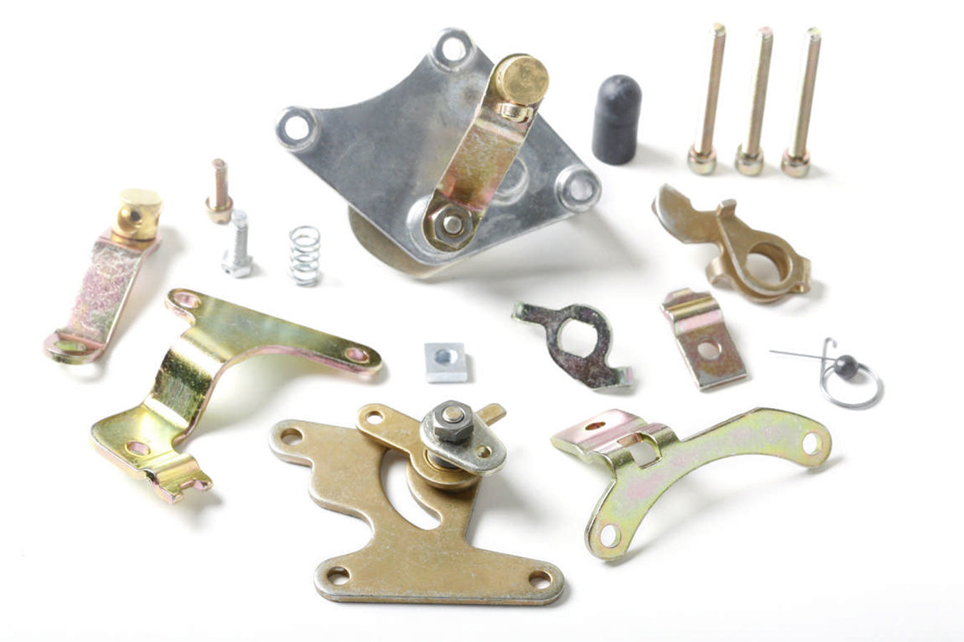 Holley Manual Choke Kit Shiny Finish MPN HLY45-225S