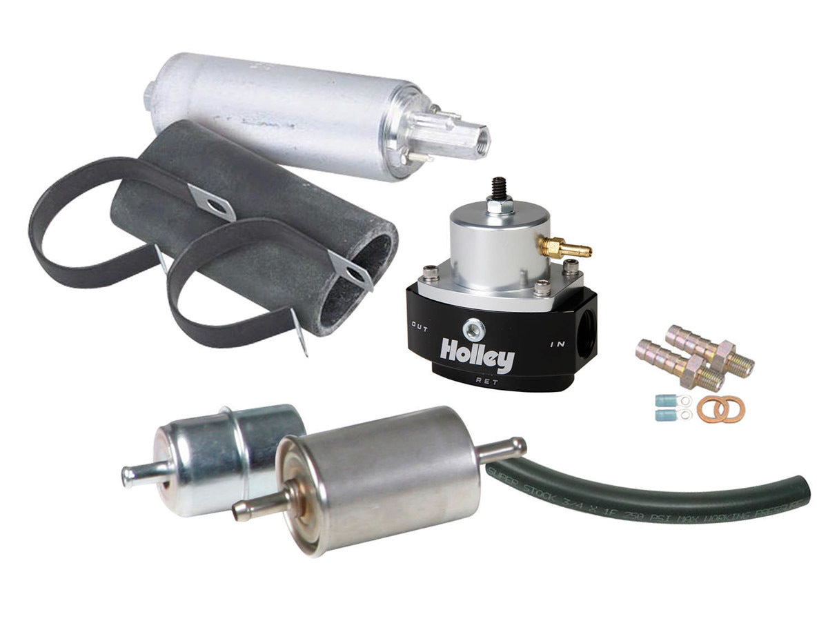 Holley EFI Fuel System Kit w/Super Stock Hose MPN HLY526-4
