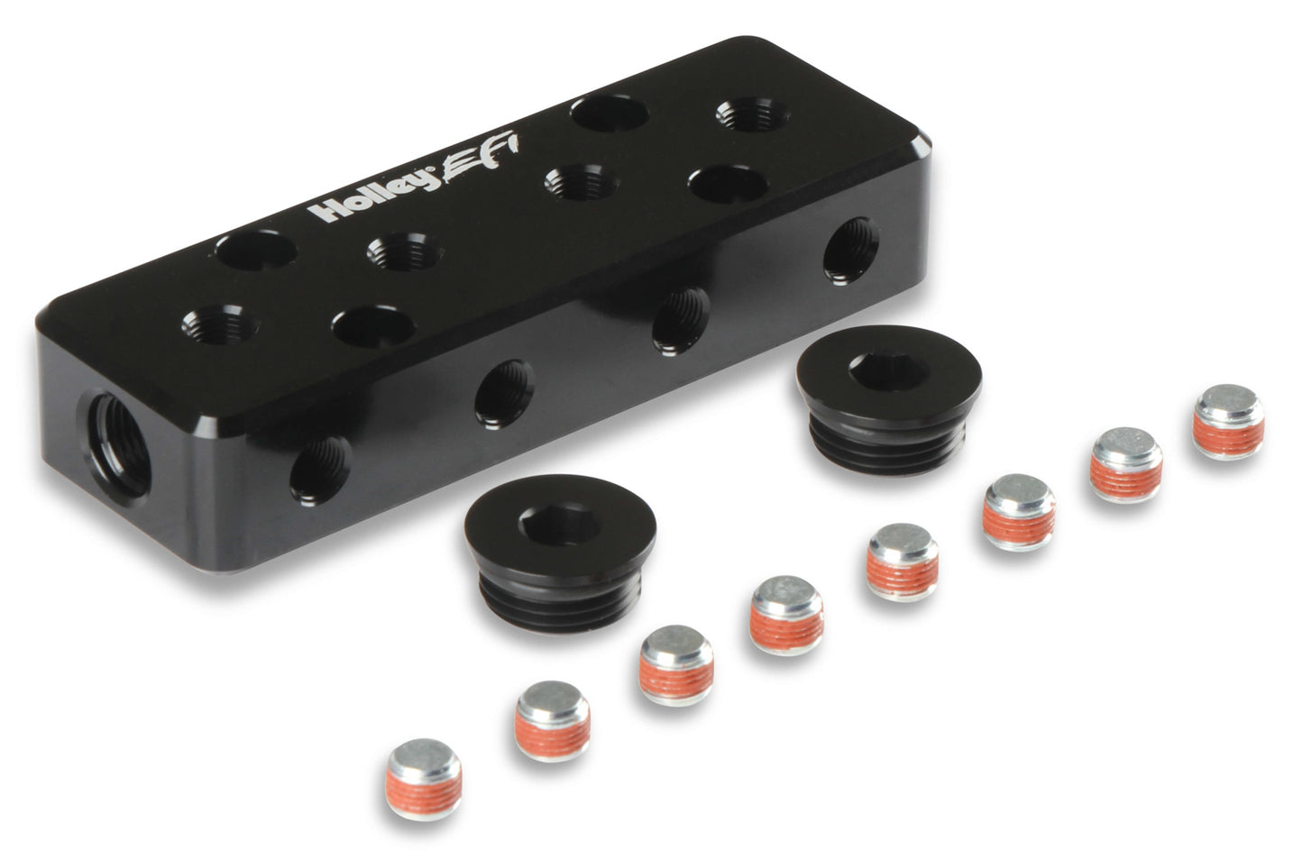 Holley EFI Vacuum Manifold - w/12 1/8npt Ports MPN HLY534-52