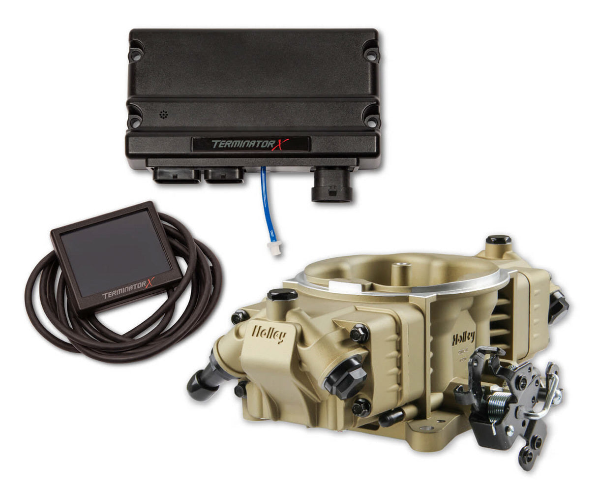 Holley Terninator X Stealth EFI System 4150 - Gold 550-1003