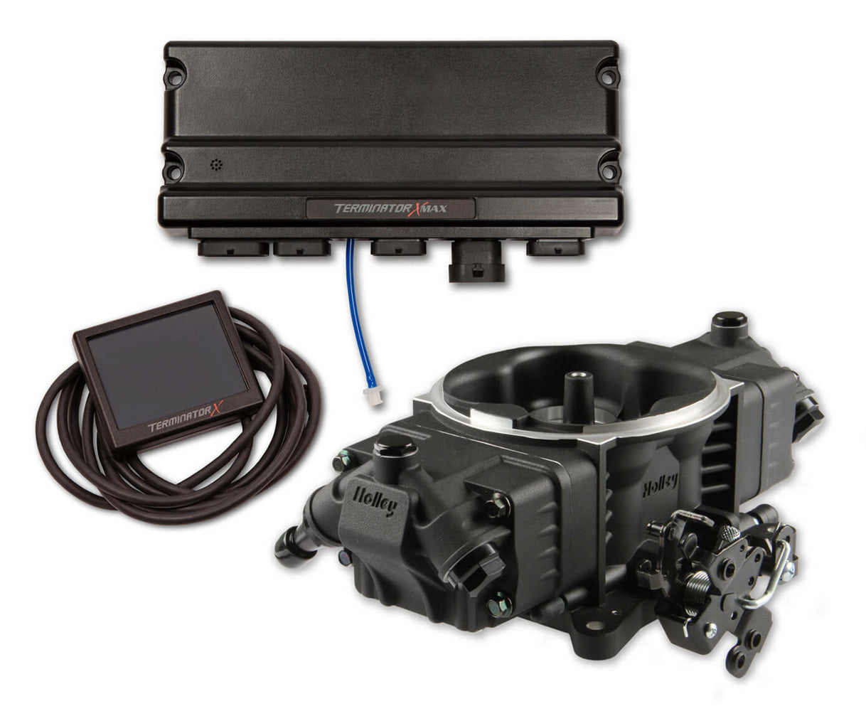 Holley Terminator X MAX STEALTH 4150 EFI Kit w/Trans Con MPN HLY550-1012 Stealth