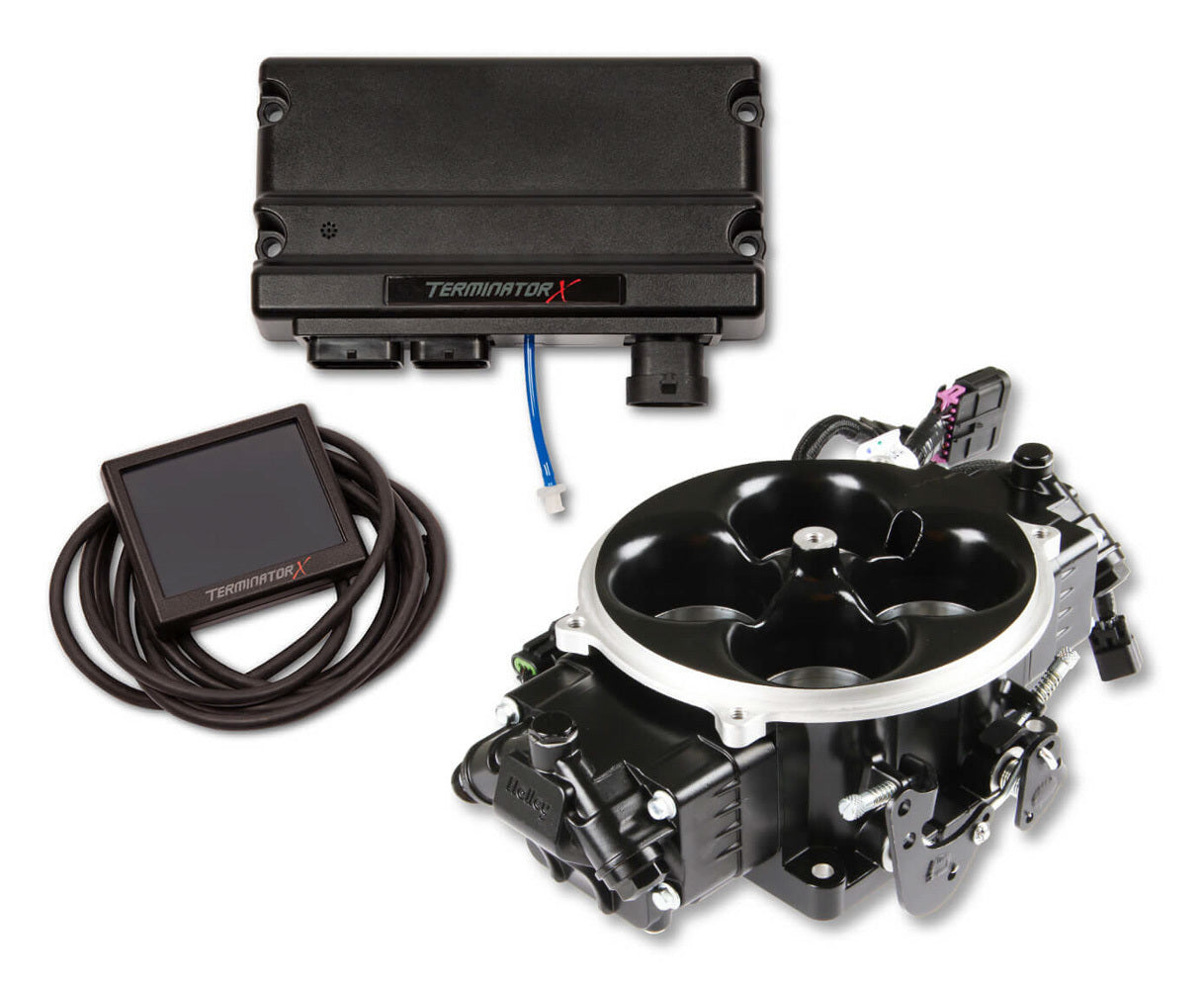 Holley Terminator X Stealth 4500 - 8 Injectors Black MPN HLY550-1071 Stealth, Ram