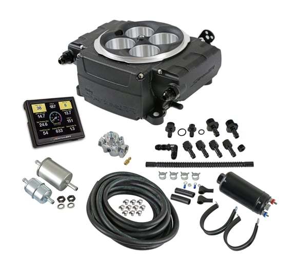 Holley Sniper 2 EFI Master Kit Black wo/PDM MPN HLY550-511-3XK