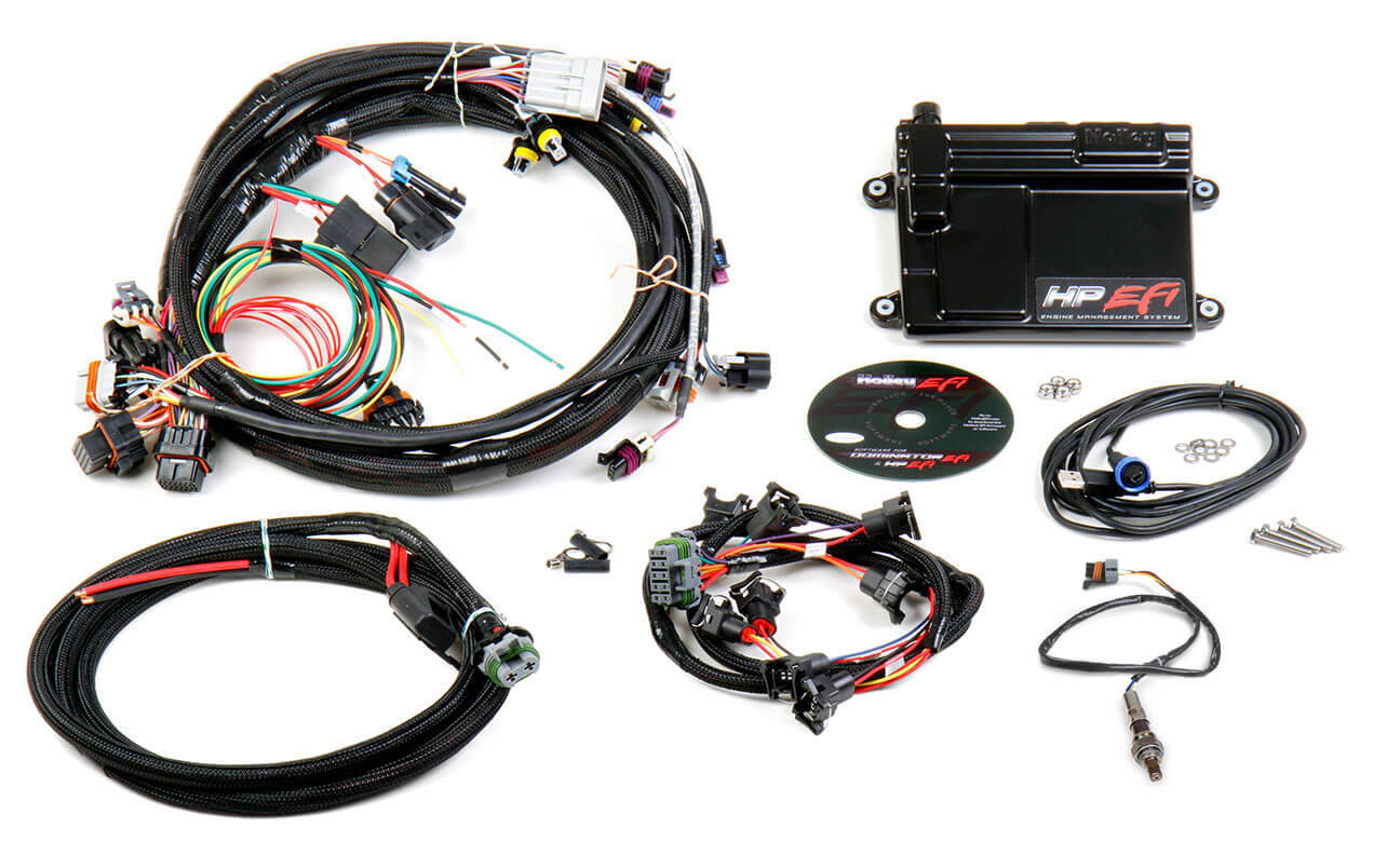 Holley HP ECU & Harness LS1/LS6 NTK MPN HLY550-602N For GM LS-Series