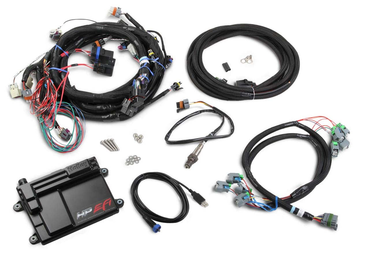 Holley ECU & Wiring Harness LS2 MPN HLY550-603 For GM LS-Series