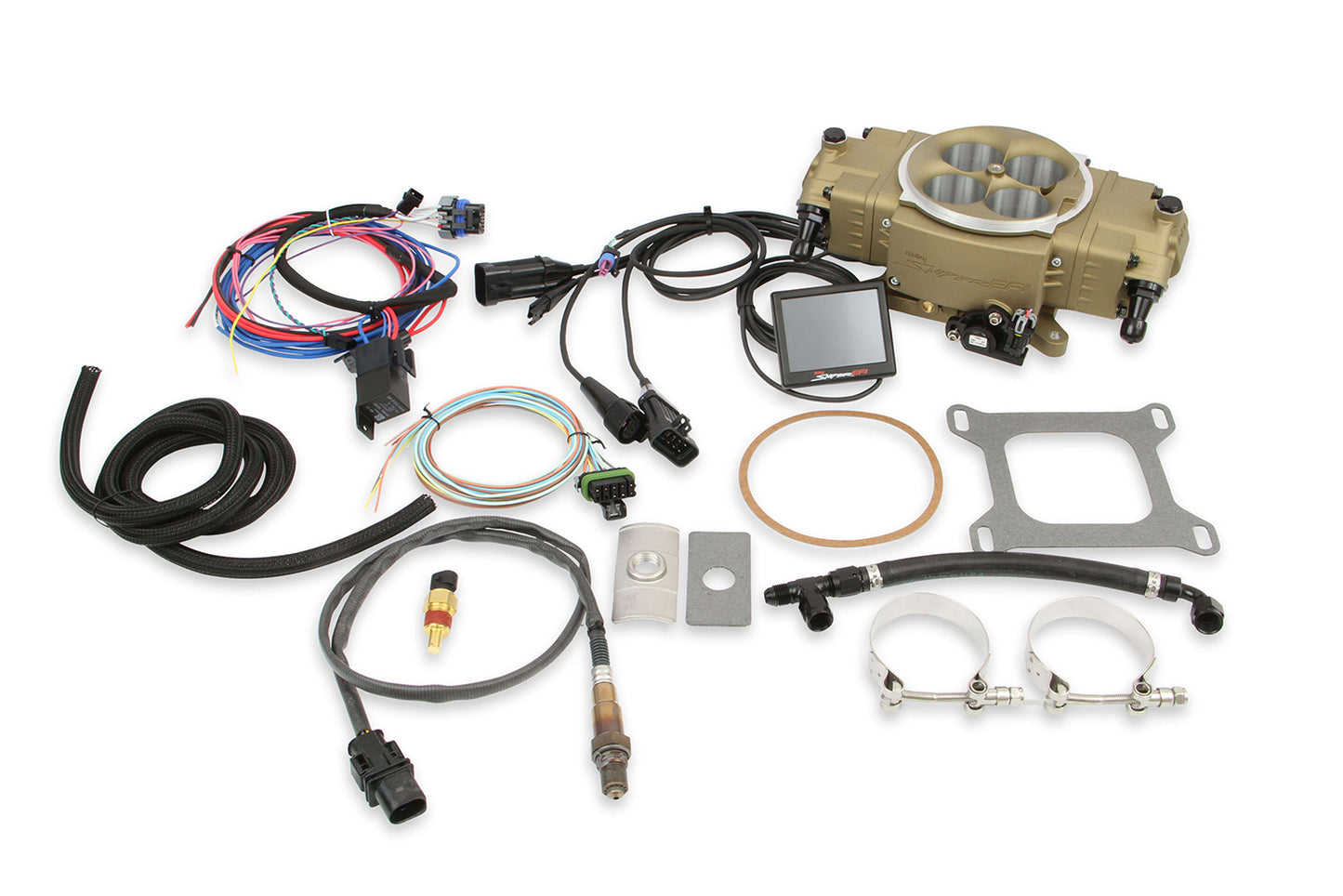 Holley Sniper EFI Stealth 4150 Gold Finish MPN HLY550-872 Stealth