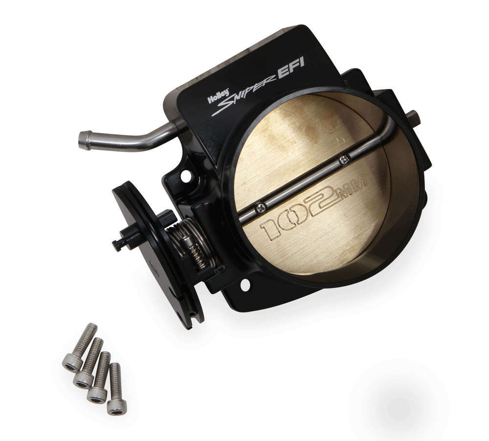 Holley 102mm Sniper EFI Throttle Body Black MPN HLY860005-1 For GM LS-Series
