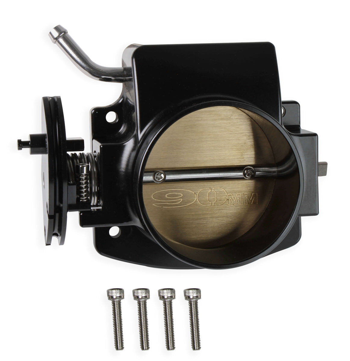 Holley Sniper EFI 90mm Throttle Body - Black MPN HLY860008-1 For GM LS-Series