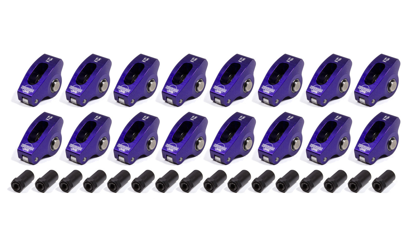 Howards Racing Components Roller Rocker Arms - SBC 1.5 Ratio 7/16 Stud 90072