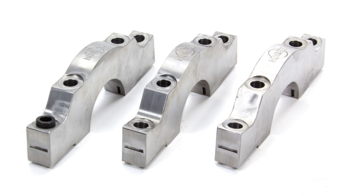 Howards Racing Components SBC Billet Splayed Main Caps - 2-Bolt to 4-Bolt MPN HRCH350S For Chevy