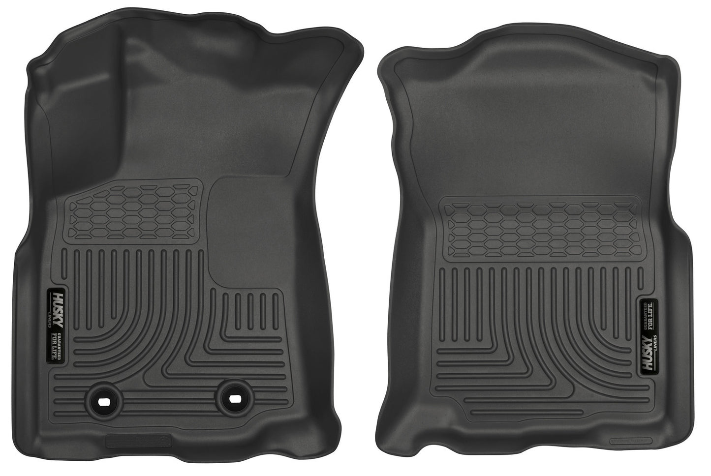 Husky Liners Front Floor Liners Weatherbeater Series MPN HSK13951 For Toyota Fullsize Truck 2016-17