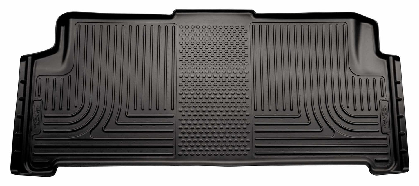 Husky Liners 08- Grand Caravan 2nd Seat Floor Liners Black MPN HSK19081 For Chrysler, Dodge 2008-15