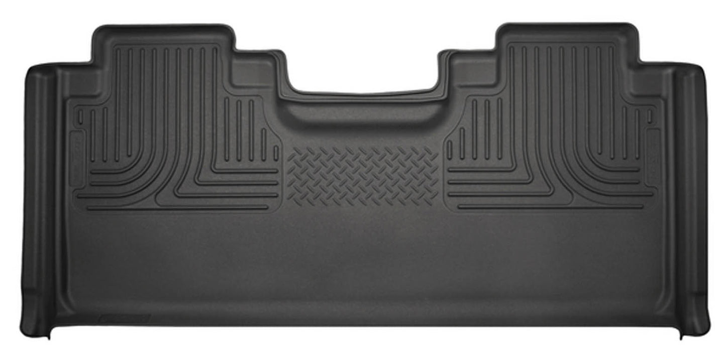 Husky Liners 17- Ford F250 Rear Floor Liners Black MPN HSK19361 For Ford Fullsize Truck 2015-24