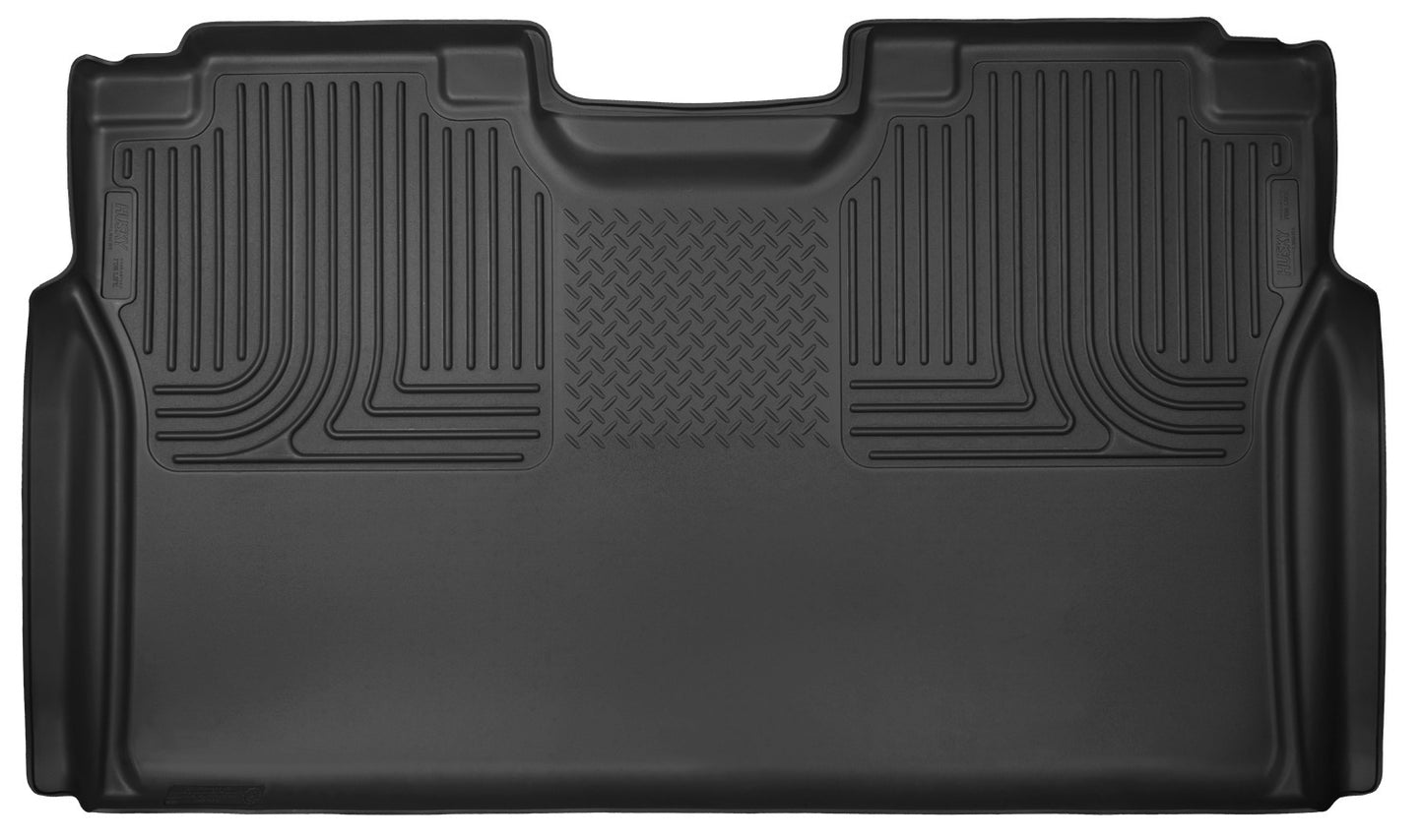 Husky Liners Ford X-Act Contour Floor Liners Rear Black MPN HSK53491 For Ford Fullsize Truck 2017