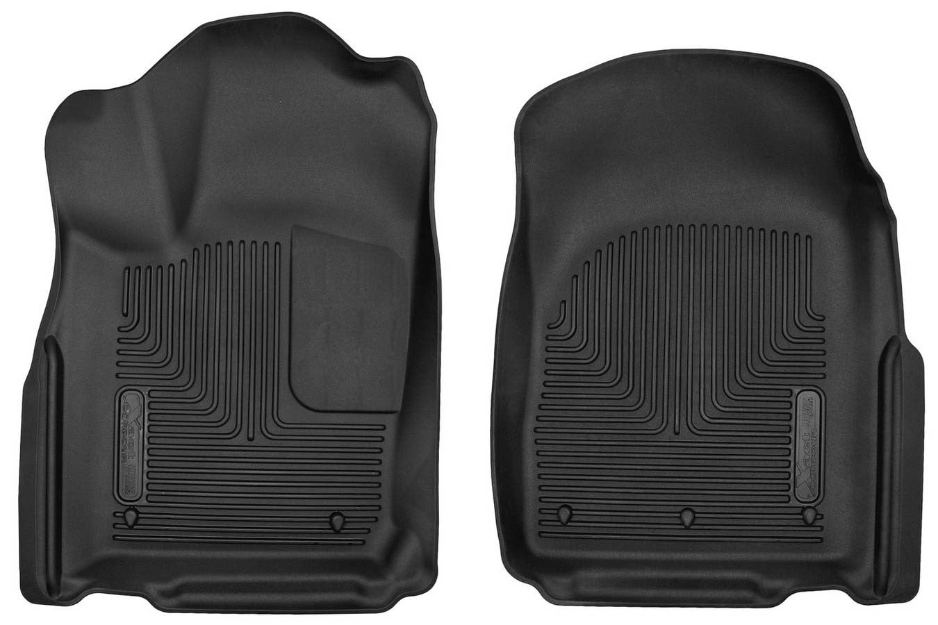 Husky Liners Dodge X-Act Contour Flr Liners Front Black 53561