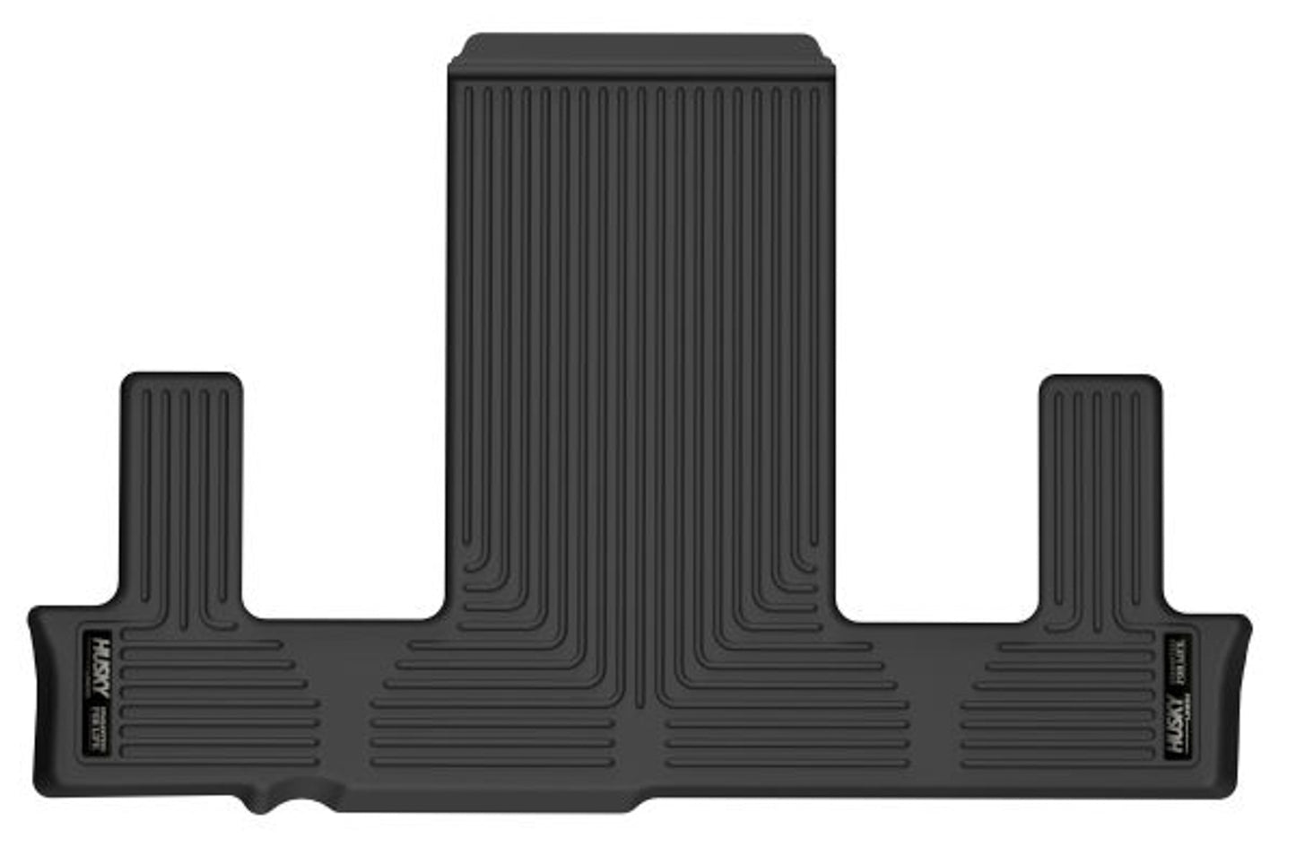 Husky Liners 21- Chevy Tahoe Floor Liners 2nd row Black MPN HSK55331 For GM Fullsize SUV 2021-24