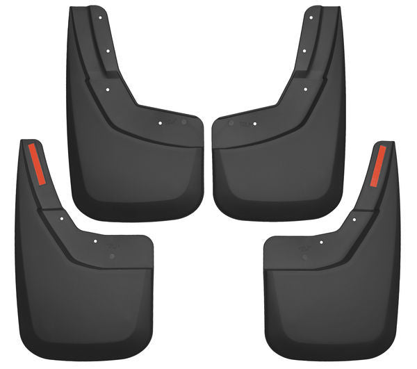 Husky Liners Front and Rear Mud Guard Custom Mud Guards MPN HSK56886 For GM Fullsize Truck 2014-18