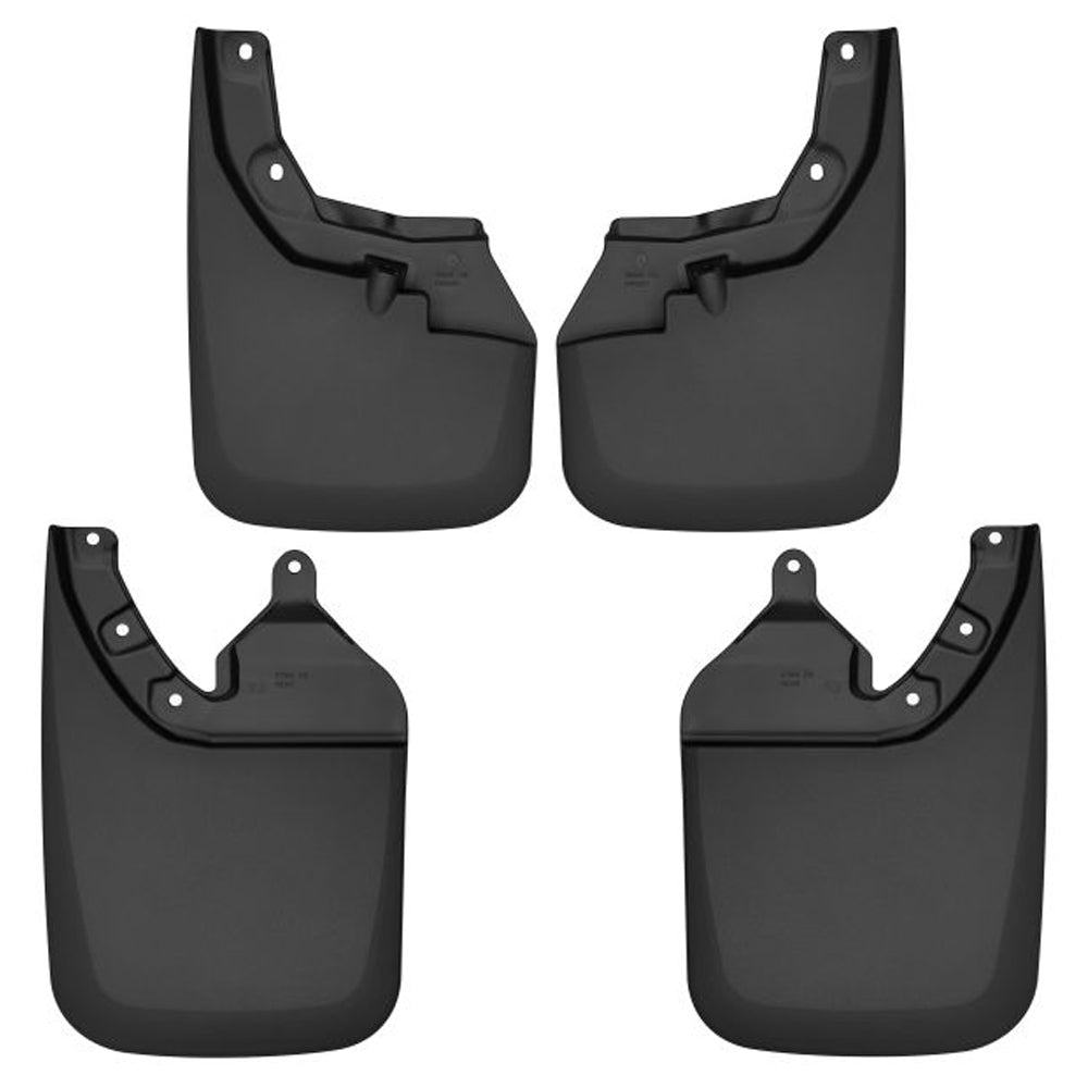 Husky Liners Front and Rear Mud Guard Set MPN HSK56946 For Toyota Midsize Truck 2016-23
