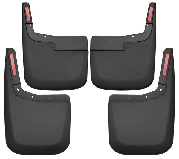 Husky Liners Front and Rear Mud Guard Custom Mud Guards MPN HSK58446 For Ford Fullsize Truck 2015-18
