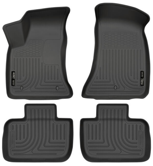 Husky Liners 11- Dodge Charger Front /2nd Floor Liners Black 98061