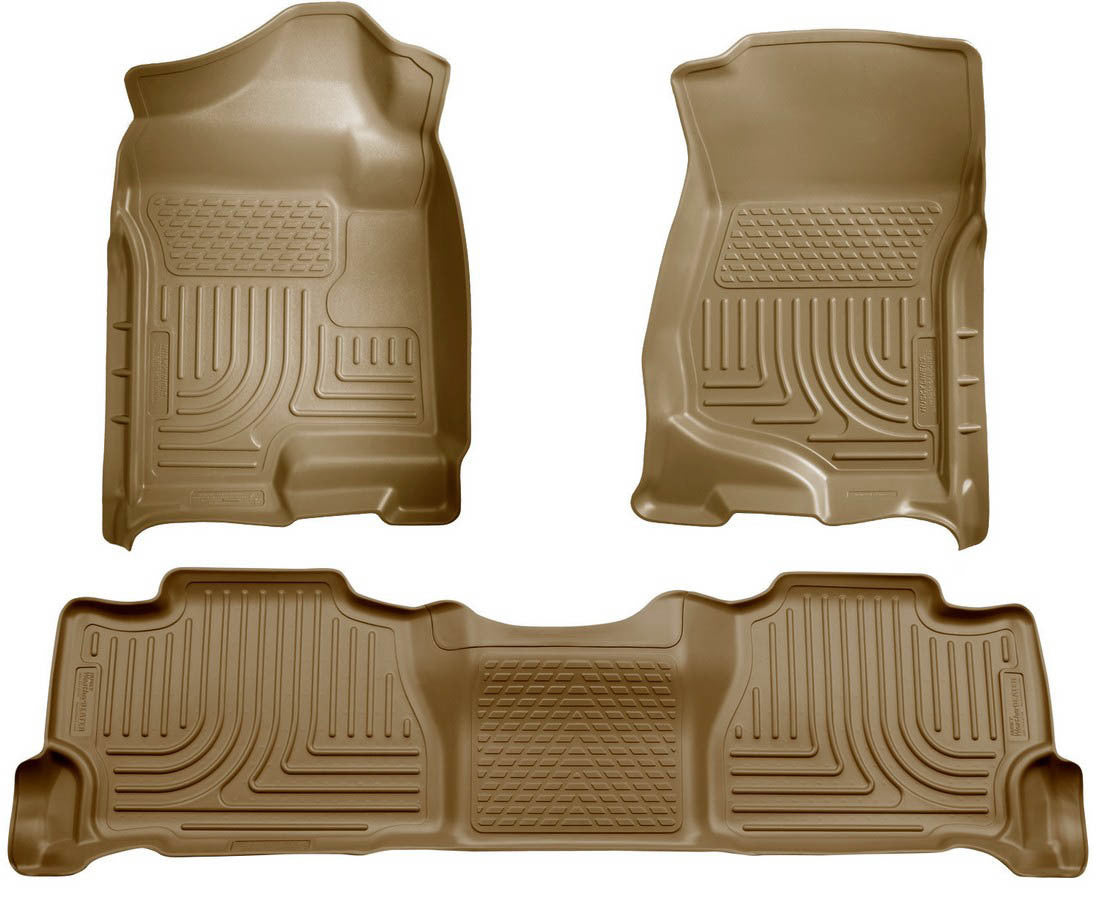 Husky Liners 07-14 Suburban Floor Liners Tan 98263