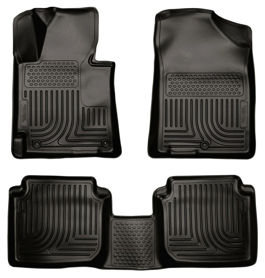 Husky Liners 11-13 Hyundai Elantra Front/2nd Floor Liners MPN HSK98891 For Hyundai 2011-13