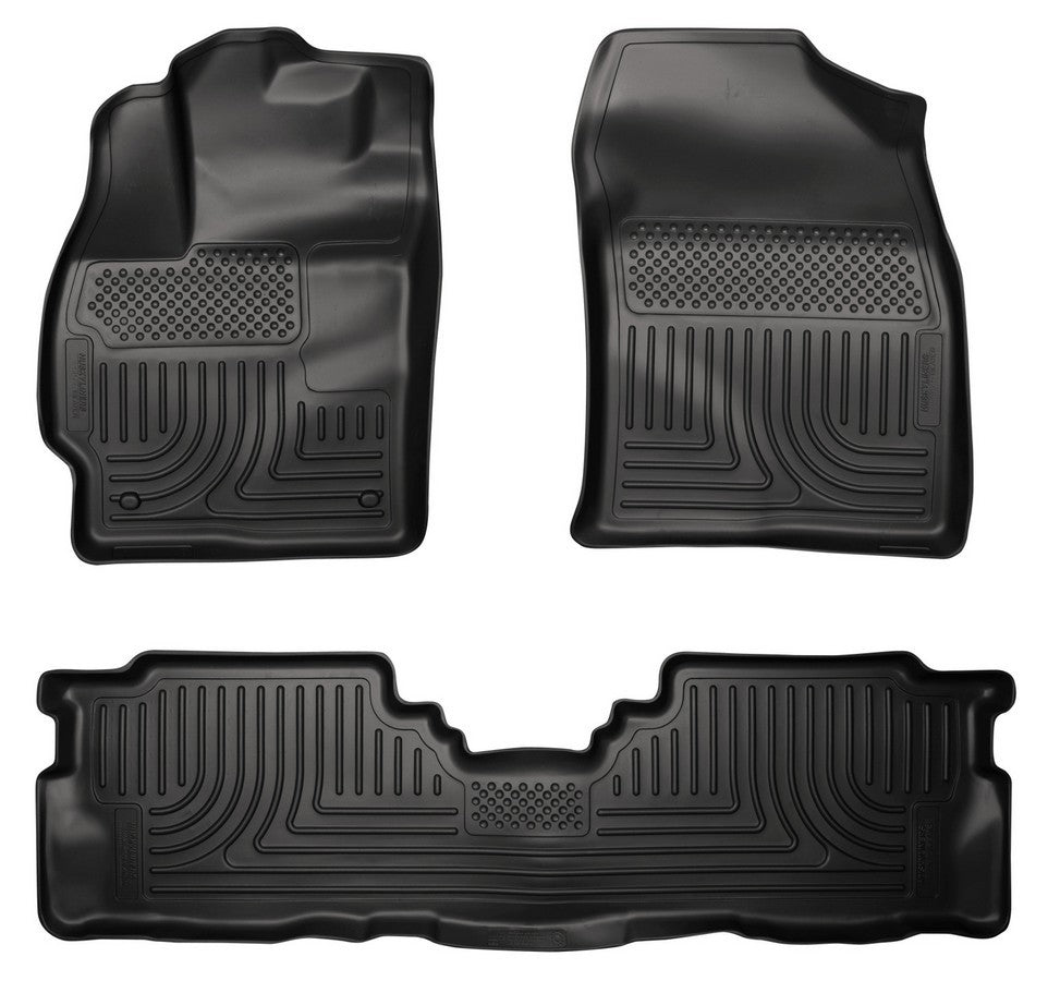 Husky Liners 12- Toyota Prius Front & 2nd Seat Floor Liners MPN HSK98911 For Toyota 2012-15