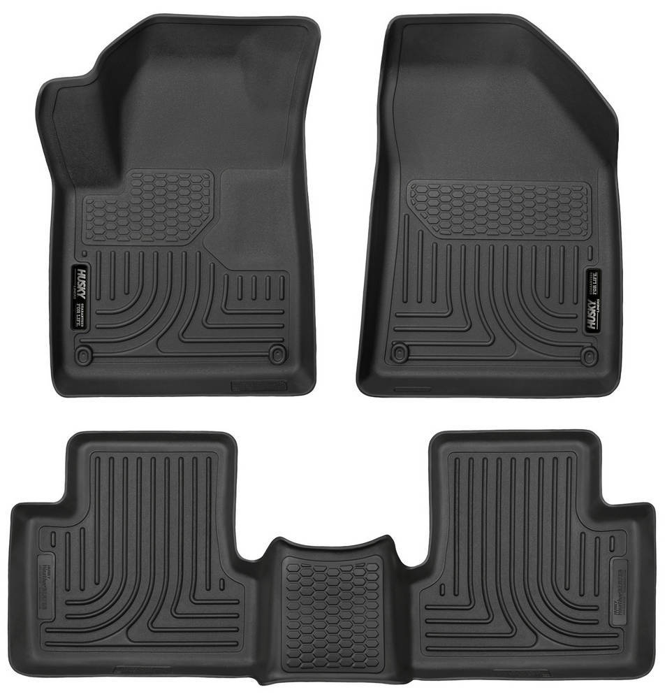 Husky Liners Front & 2nd Seat Floor L iners MPN HSK99091 For Jeep Cherokee 2015-23
