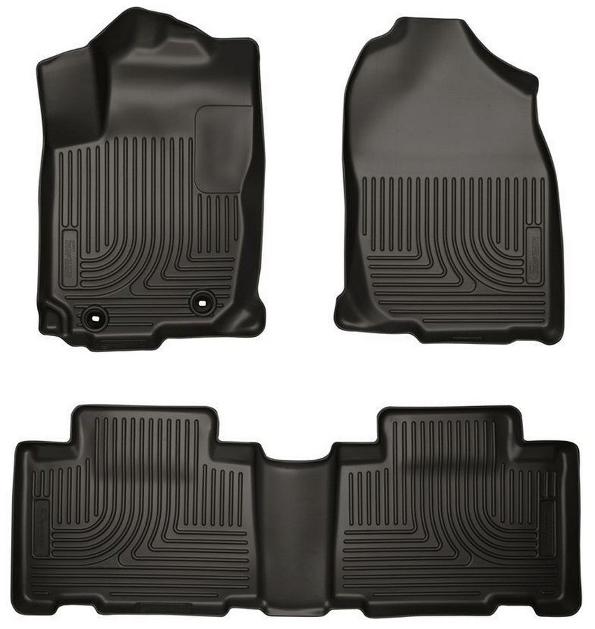 Husky Liners Front & 2nd Seat Floor L iners MPN HSK99531 For Toyota 2014-19