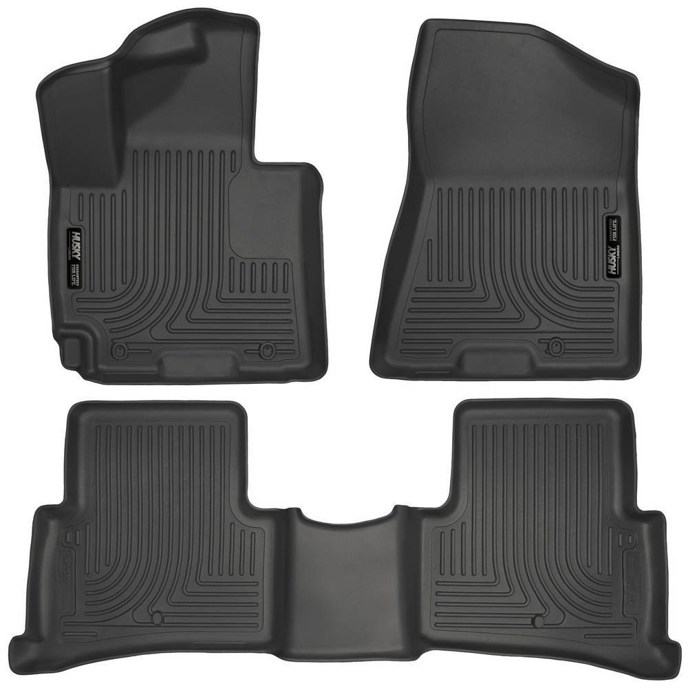 Husky Liners Front & 2nd Seat Floor L iners MPN HSK99681 For Hyundai 2016-18