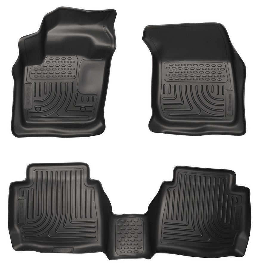 Husky Liners 13- Ford Fusion Front/ 2nd Floor Liners Black MPN HSK99751 For Ford 2013-16