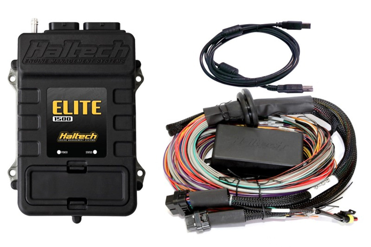 Haltech Elite 1500 w/Premium Uni Wire-in Harness Kit 2.5 HT-150904