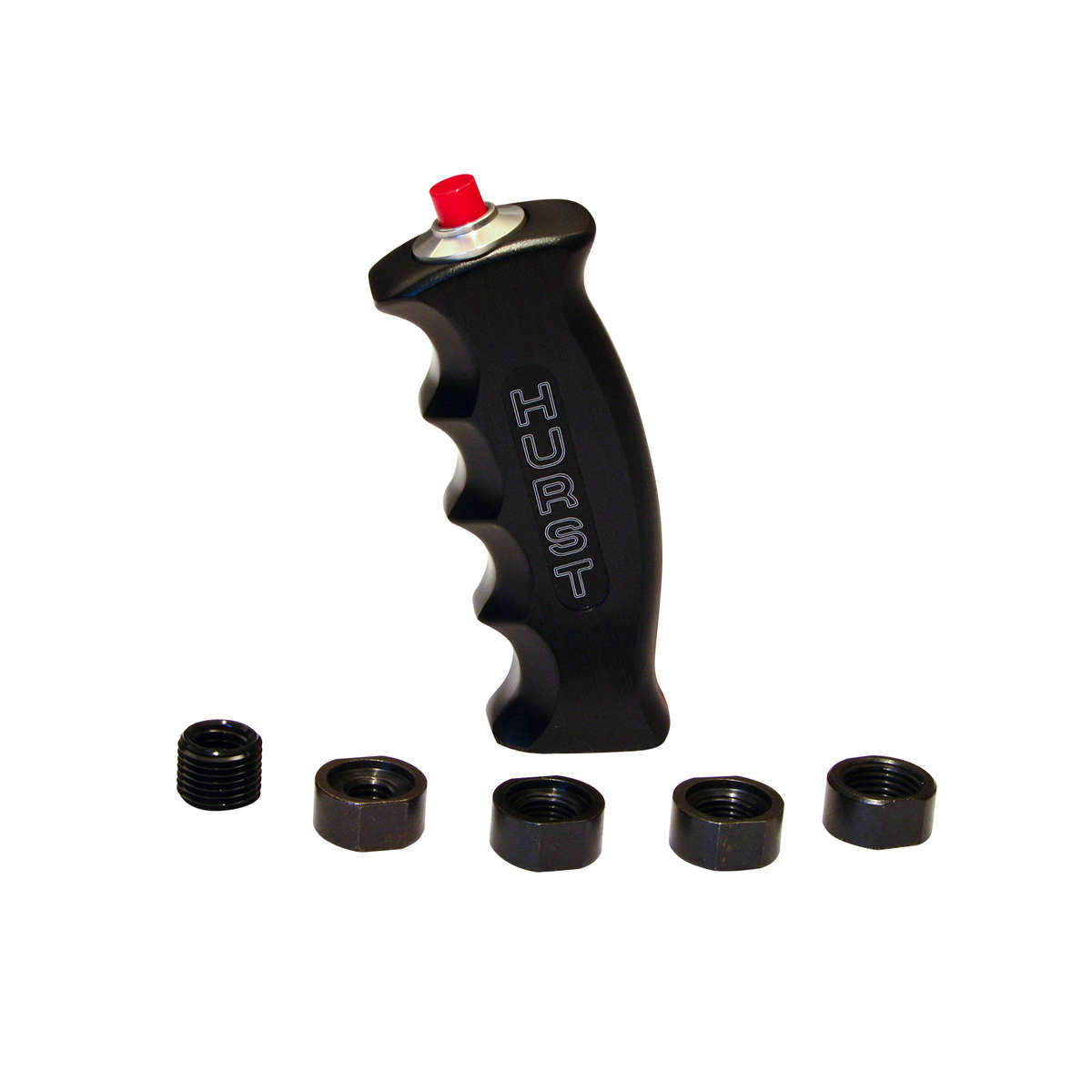 Hurst Shifter Handle - Black Anodized w/Switch MPN HUR153-6210 For Universal use
