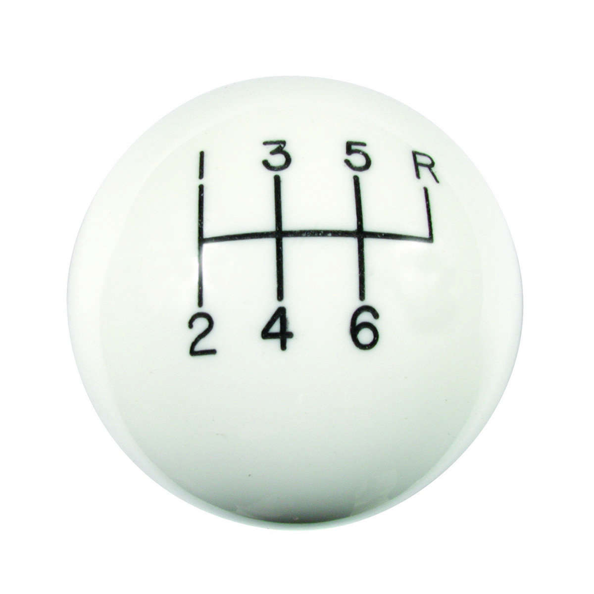Hurst F-Body 6-Speed White Classic Shift Knob MPN HUR163-0016 For GM F-Body